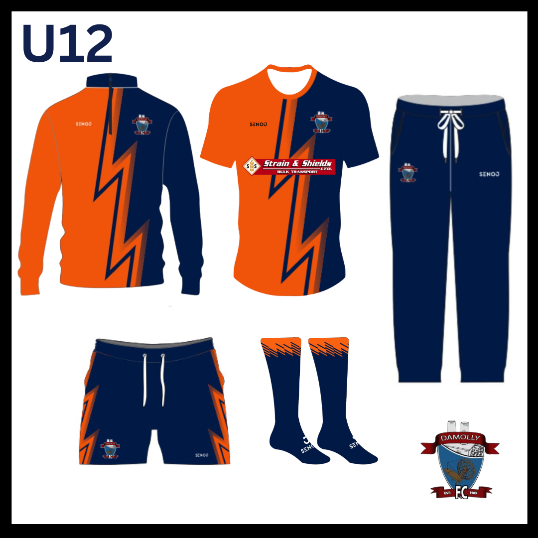 Damolly U12 Boys Combo Pack 2 (Adult Size)